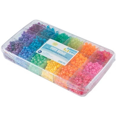 PONY BEAD BOX 2300 PIECES